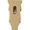 Ekena Millwork 3"W x 1 3/4"D x 6"H Extra Small Acanthus Pilaster Wood Corbel, Maple CORW03X02X06PAMA - alternate 3